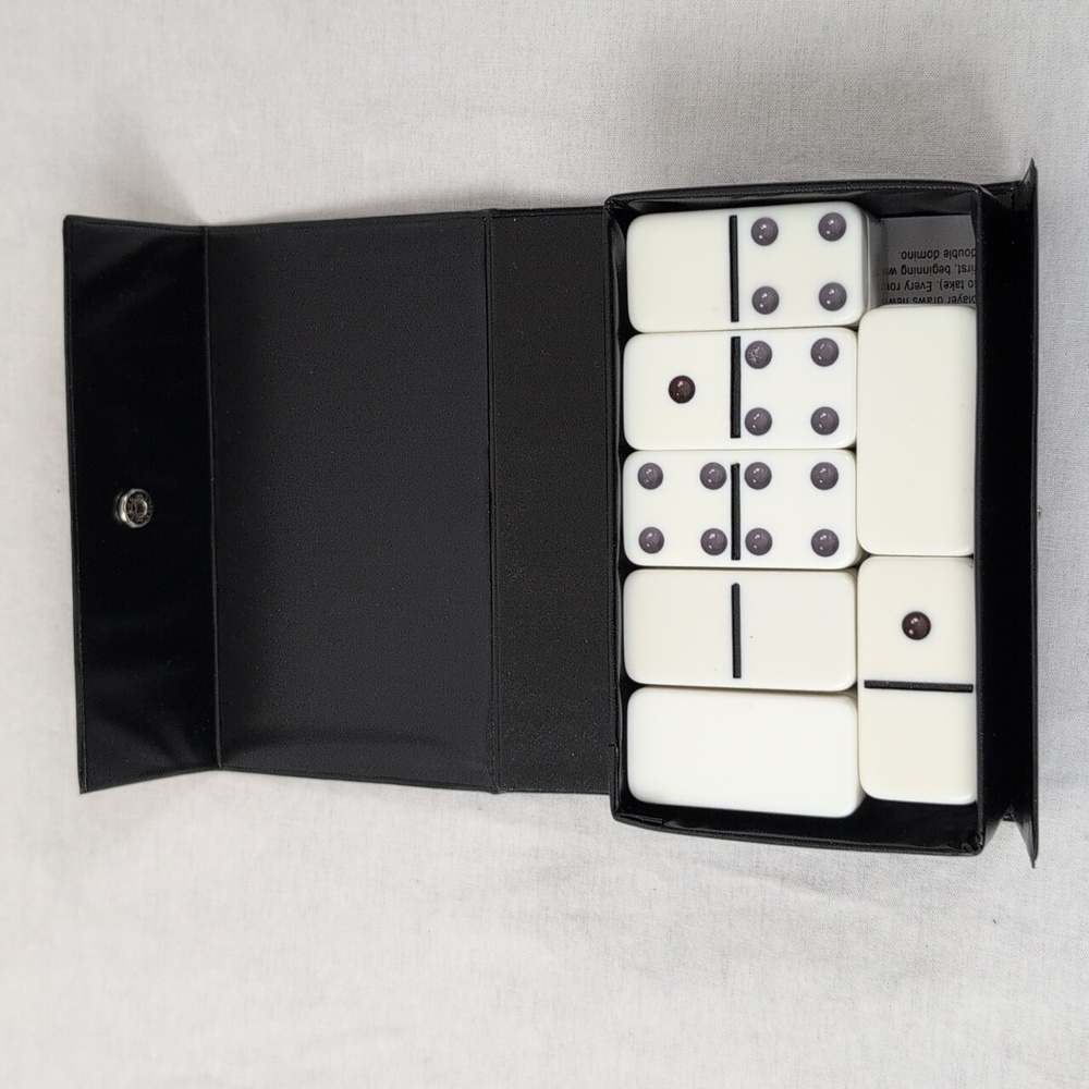 NWOT PRESSMAN DOUBLE 6 DOMINOES - Picture 2 of 3